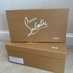 Christian Louboutin Brown Shoe Box (bigger one)